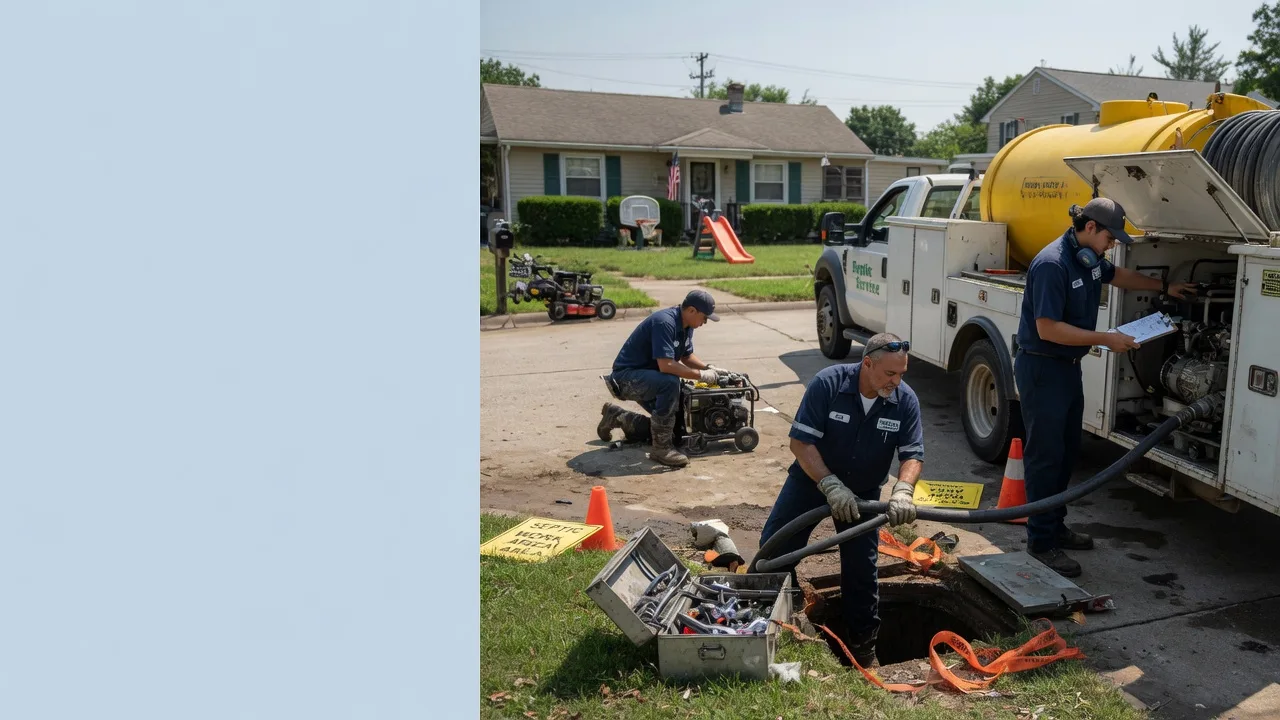 Septic Tank Pumping in Trumbauersville, PA near me